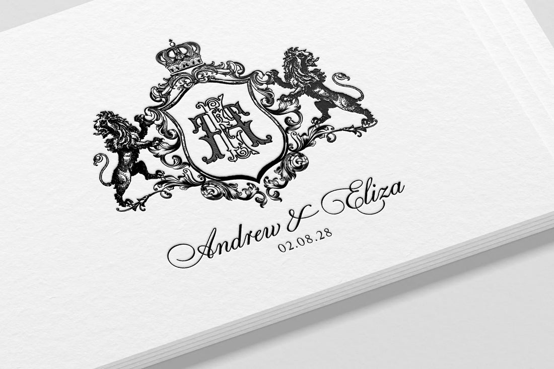 The Best Wedding Crest Styles: Wedding Crest Design Ideas for a Timeless, Personalized Celebration