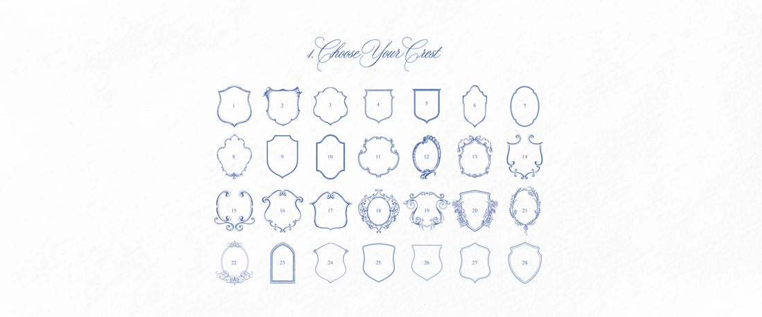 Wedding Monogram Creator | Custom Wedding Crest